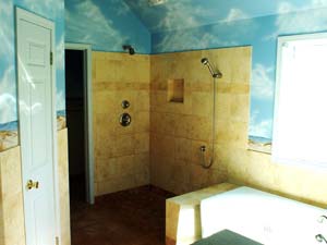 After Image of Bathroom Reconstruction