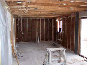Before Image of Kitchen Reconstruction