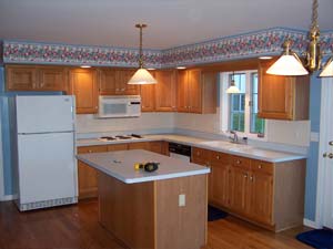 Before Image of Kitchen Reconstruction
