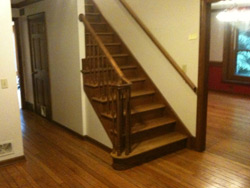 Before Image of Staircase